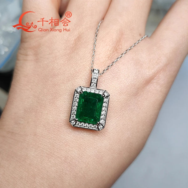 Green Emerald Pendant-ToShay.org