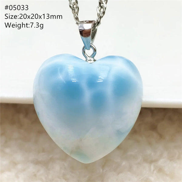 Blue Larimar Pendant-ToShay.org