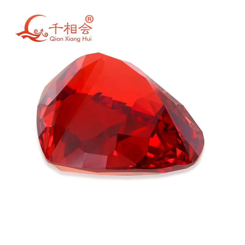 Red Faceted Diamond-ToShay.org
