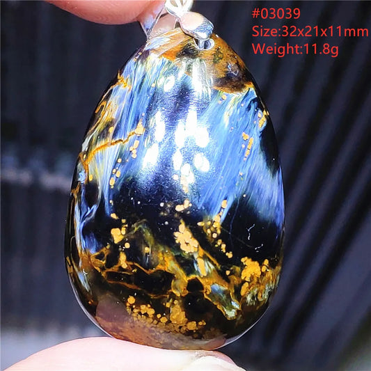 Blue Pietersite Pendant-ToShay.org