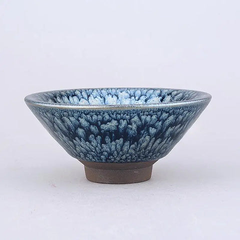 Blue Glaze Ceramic Tea Cup-ToShay.org