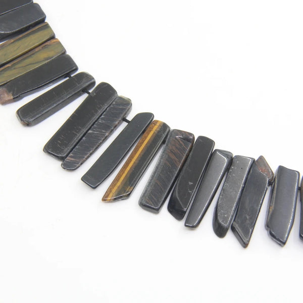 Blue Tiger Eye Chip Beads-ToShay.org