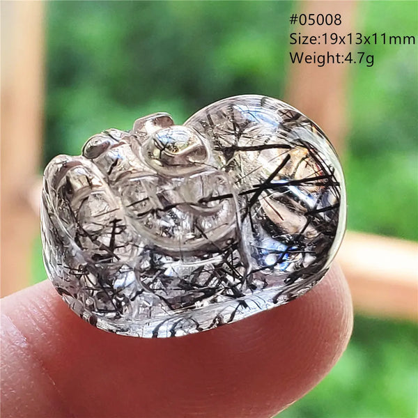 Black Rutilated Quartz Pi Xiu-ToShay.org