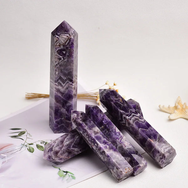 Purple Amethyst Quartz Point-ToShay.org