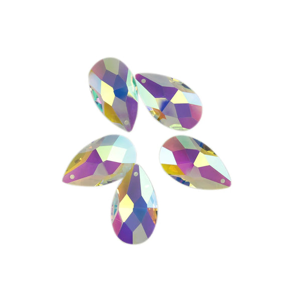 Crystal Tear Drop Pendant-ToShay.org