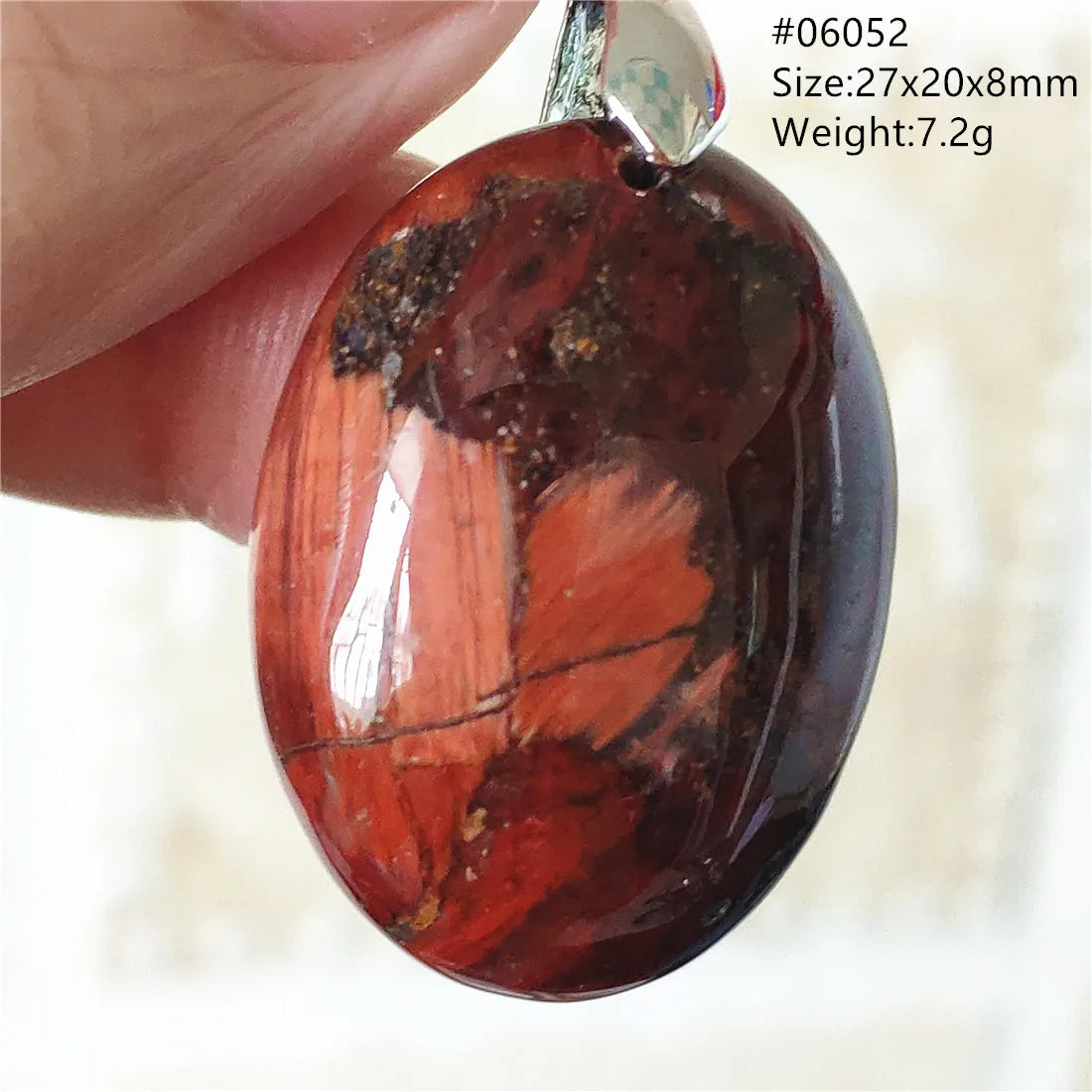 Blue Pietersite Chatoyant Pendant-ToShay.org