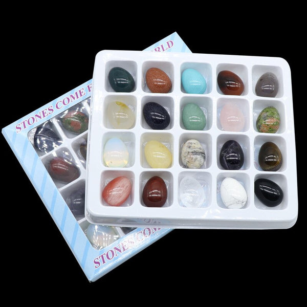 Mixed Gemstone Egg Set-ToShay.org