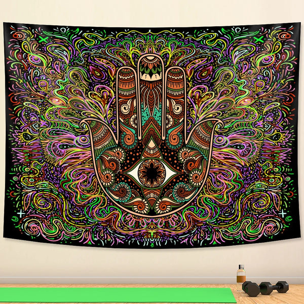 Hamsa Hand Tapestry-ToShay.org