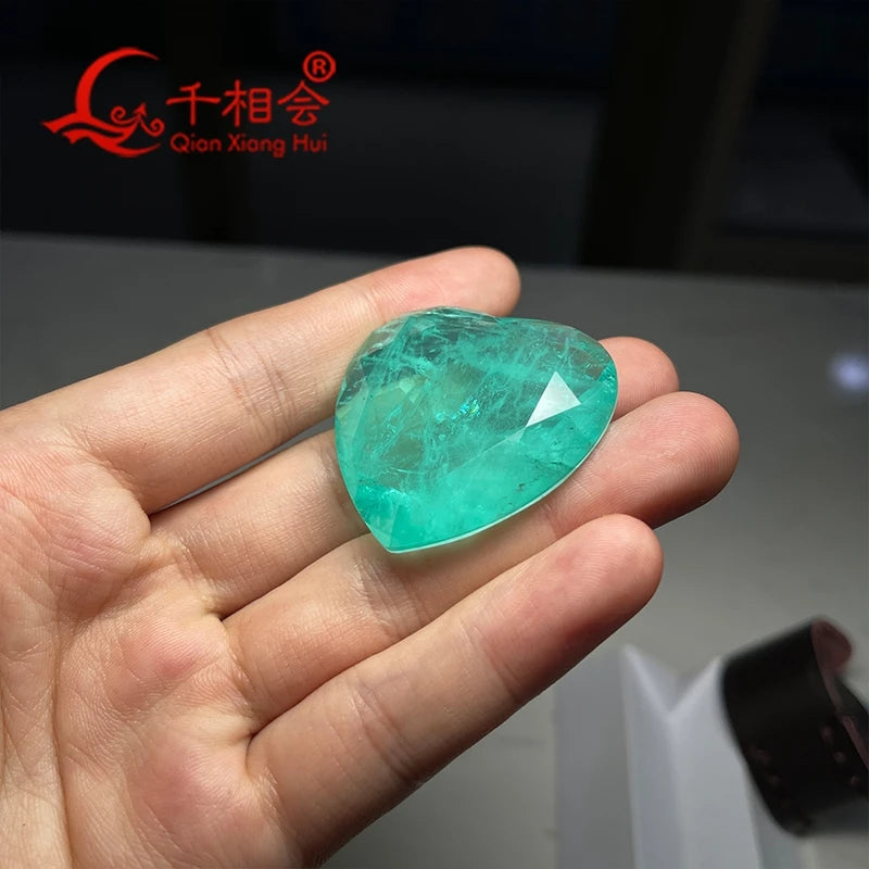 Green Paraiba Heart-ToShay.org