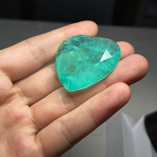 Green Paraiba Heart-ToShay.org