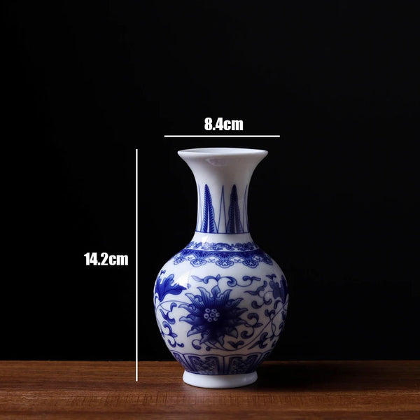 Blue White Porcelain Vase-ToShay.org