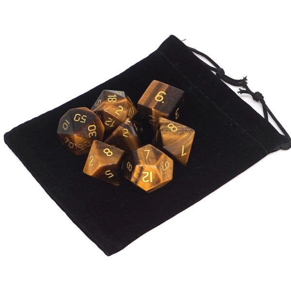 Mixed Crystal Platonic Solid Dice-ToShay.org