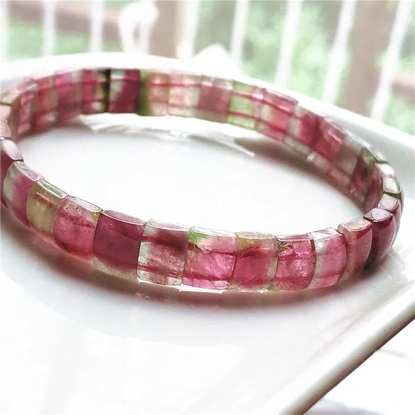 Pink Tourmaline Bracelet-ToShay.org