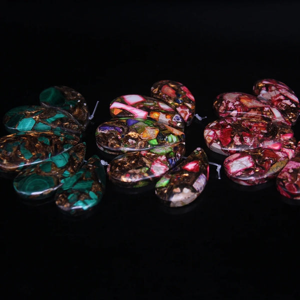 Mixed Emperor Jasper Pendants-ToShay.org