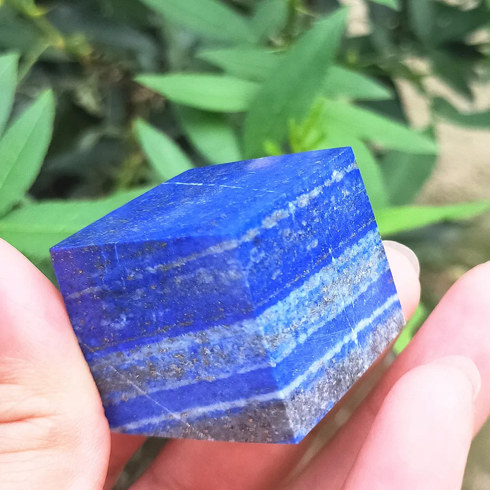 Blue Lapis Lazuli Cube-ToShay.org