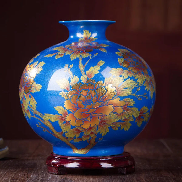 Jingdezhen Porcelain Flower Vase-ToShay.org