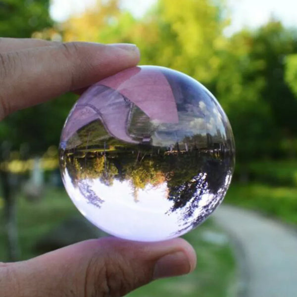 Clear Coloured Crystal Balls-ToShay.org