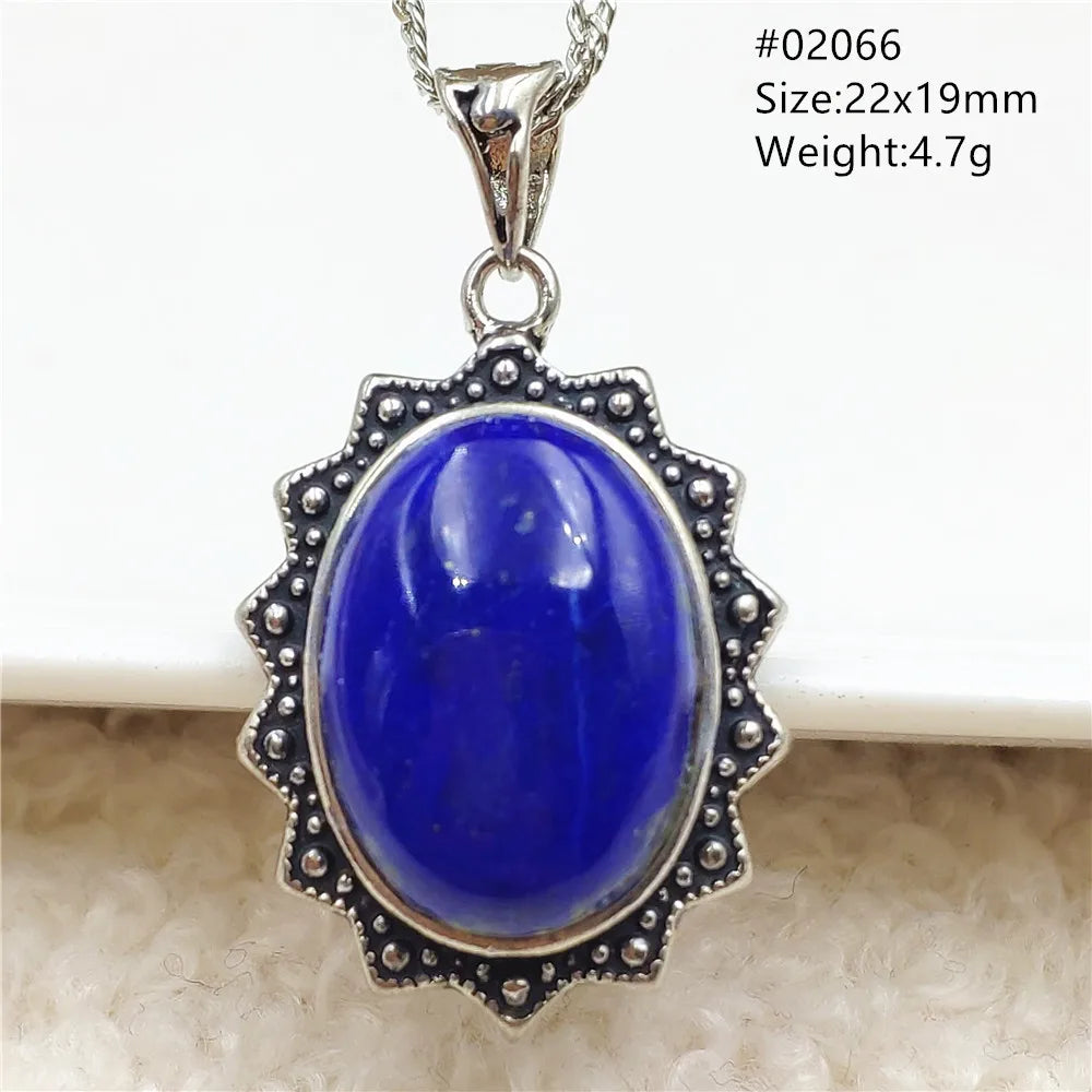 Blue Lapis Lazuli Pendant-ToShay.org