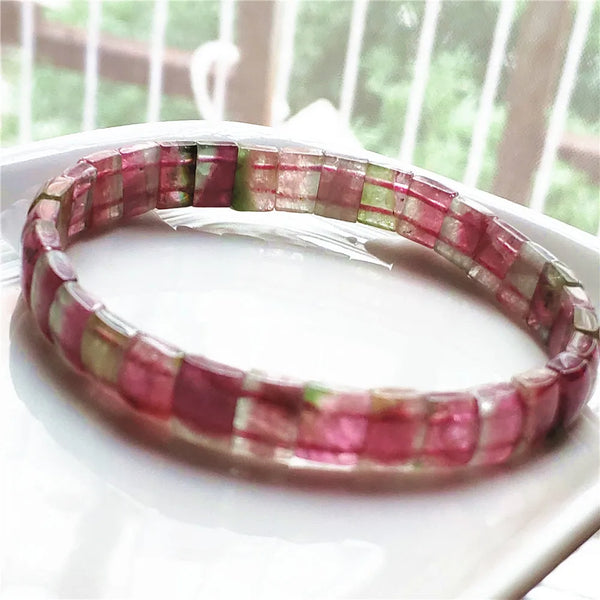 Pink Tourmaline Bracelet-ToShay.org