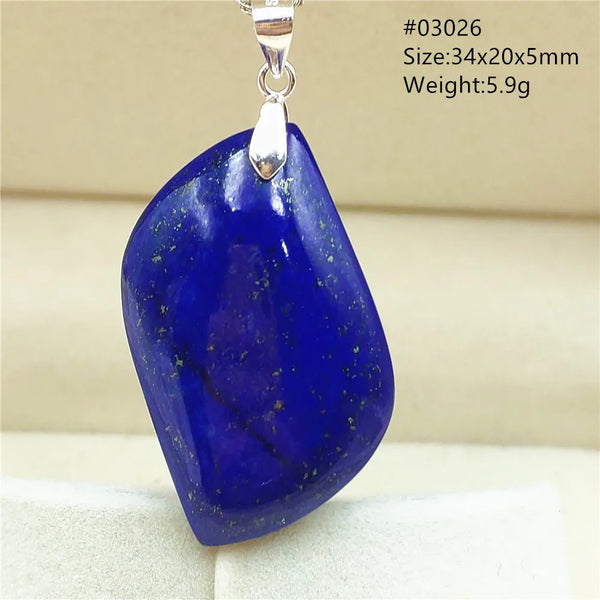 Blue Lapis Lazuli Pendant-ToShay.org