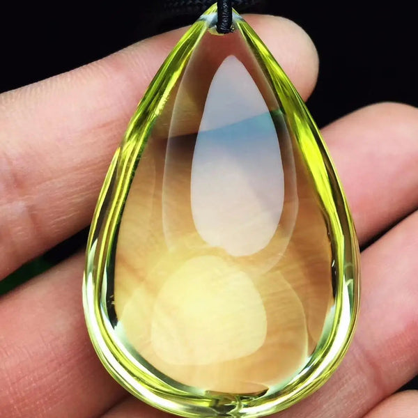 Yellow Citrine Quartz Crystal-ToShay.org