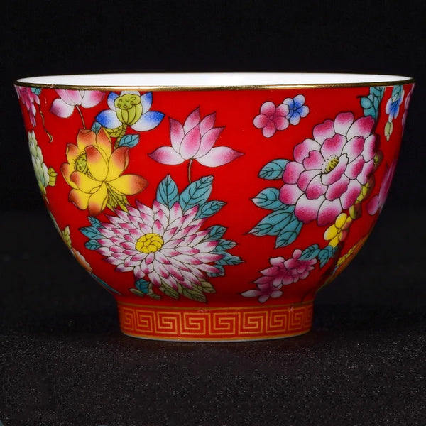 Glazed Porcelain Teacup-ToShay.org