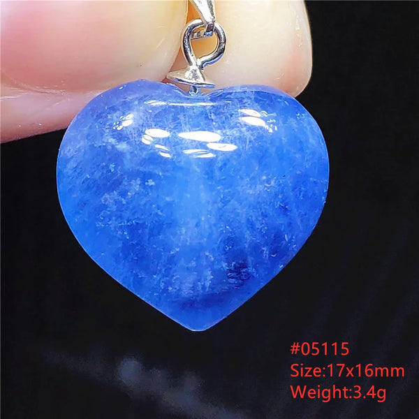 Blue Aquamarine Crystal Pendant-ToShay.org