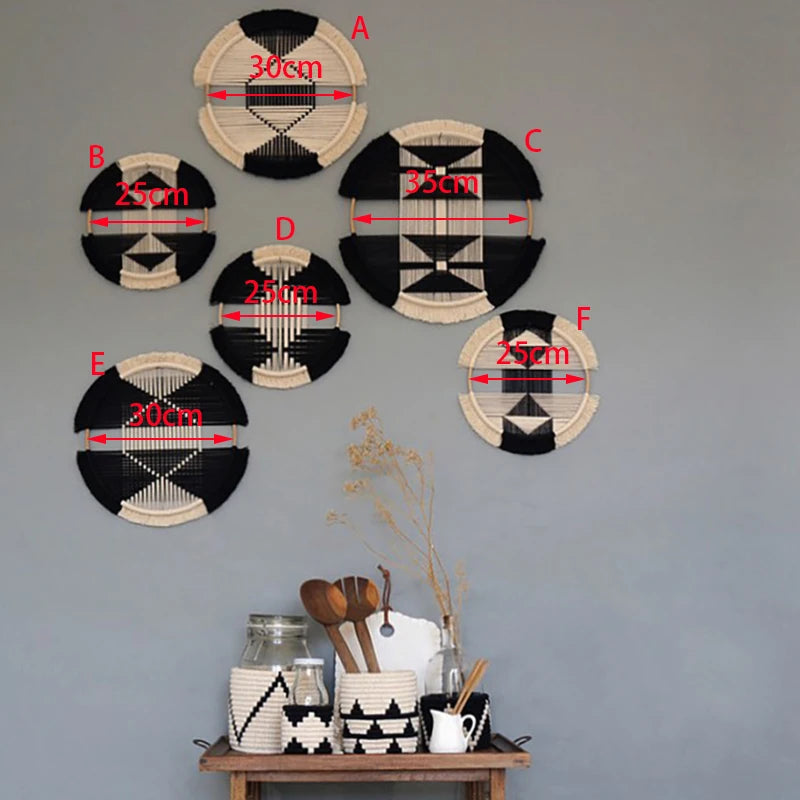 Macrame Hoop Wall Hanging-ToShay.org