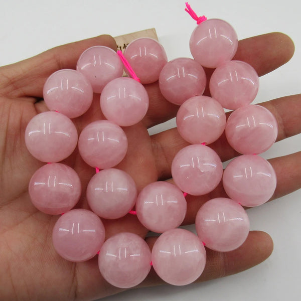 Pink Rose Quartz Beads-ToShay.org