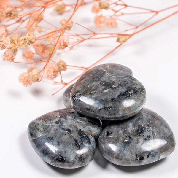 Mixed Quartz Crystal Heart-ToShay.org