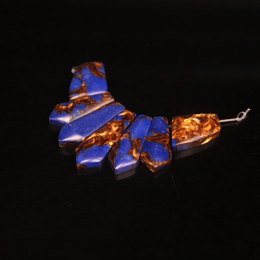 Blue Emperor Stone Beads-ToShay.org