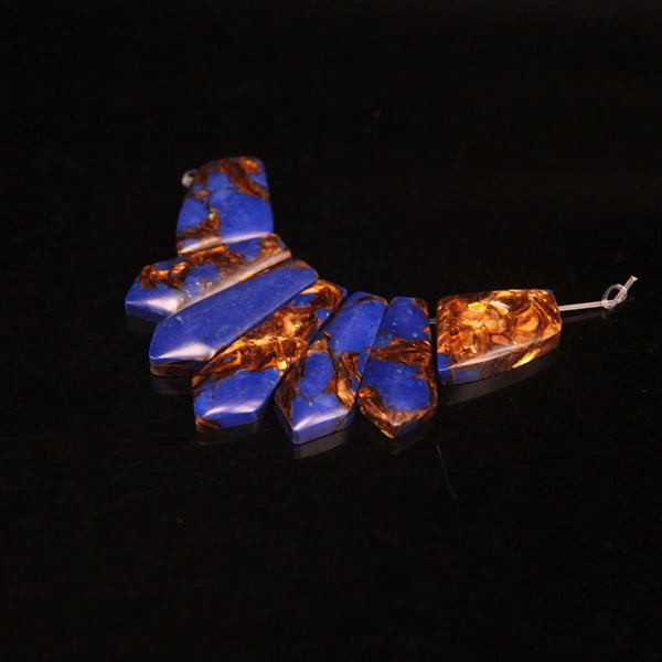 Blue Emperor Stone Beads-ToShay.org
