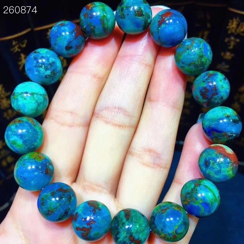 Blue Malachite Azurite Bracelet-ToShay.org