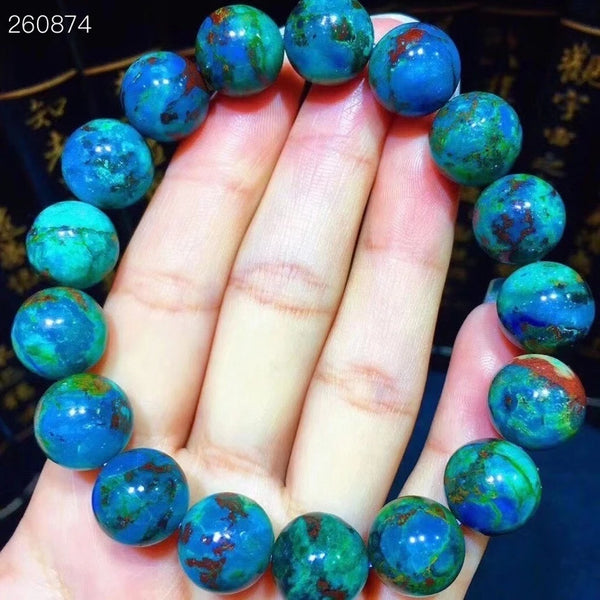 Blue Malachite Azurite Bracelet-ToShay.org