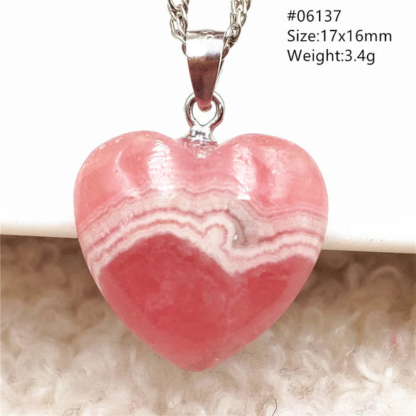 Red Rhodochrosite Pendant-ToShay.org