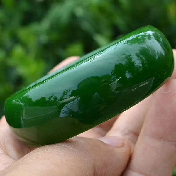 Green Jade Bangle-ToShay.org