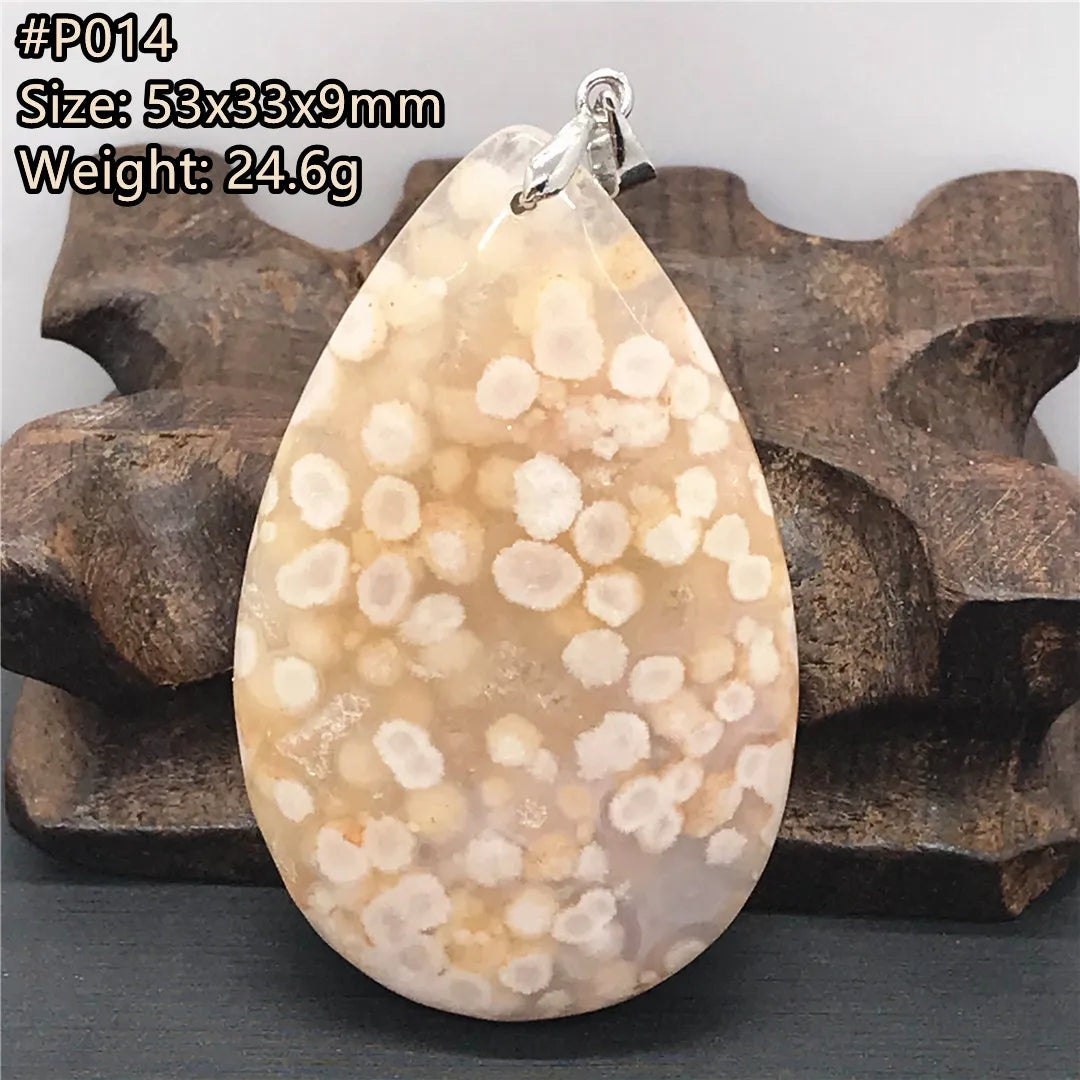 Pink Cherry Agate Pendant-ToShay.org