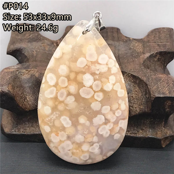 Pink Cherry Agate Pendant-ToShay.org