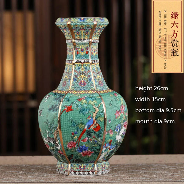 Flower Porcelain Vase-ToShay.org
