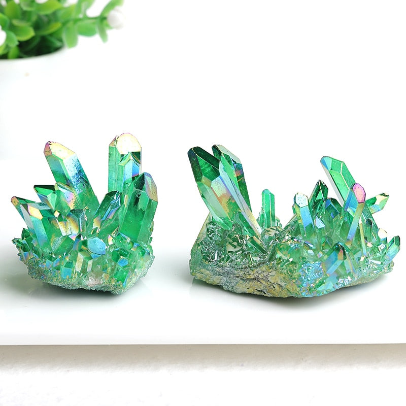 Green Angel Aura Crystal-ToShay.org