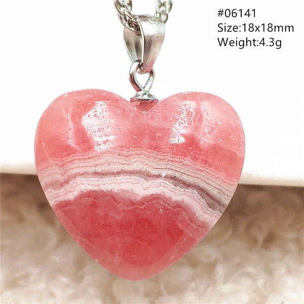 Red Rhodochrosite Pendant-ToShay.org