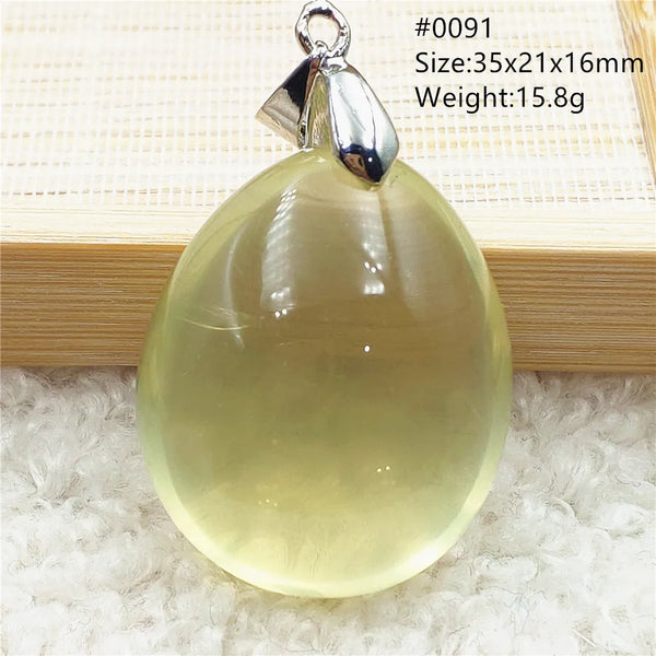 Yellow Citrine Quartz Pendant-ToShay.org