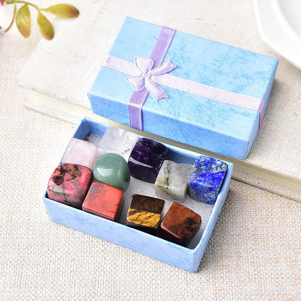 Chakra Crystal Cube Gift Box-ToShay.org