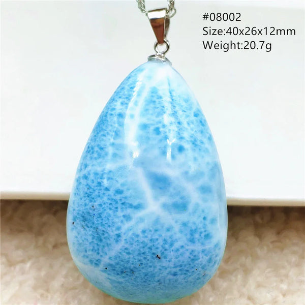 Blue Larimar Pendant-ToShay.org