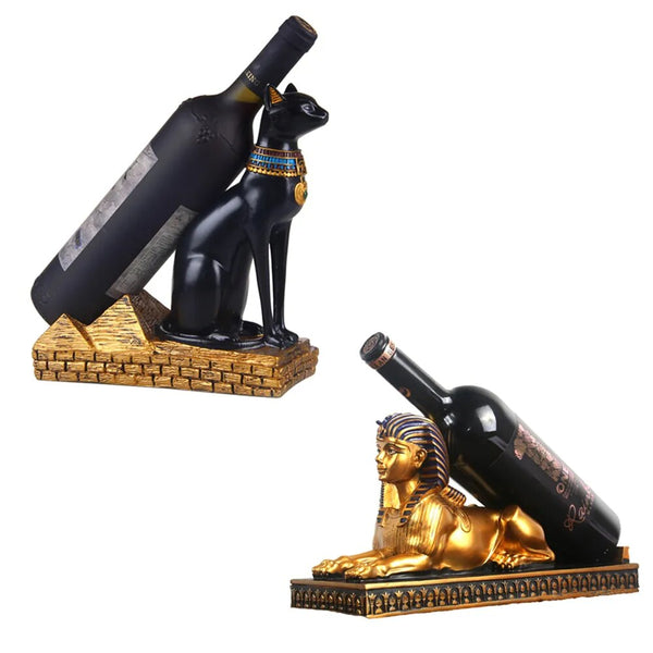 Egyptian Statue Wine Rack-ToShay.org