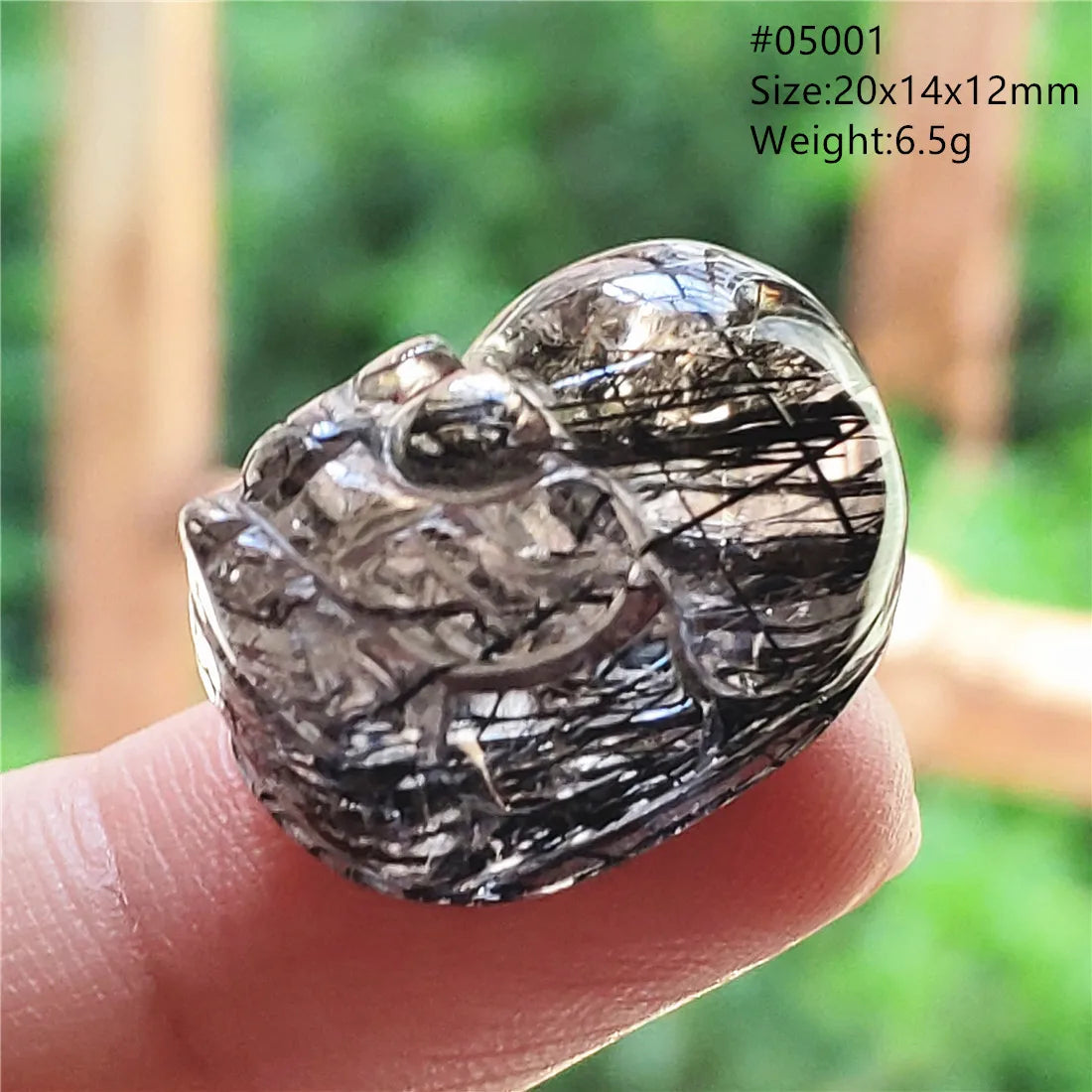 Black Rutilated Quartz Pi Xiu-ToShay.org