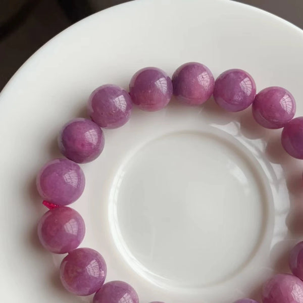 Red Ruby Bead Bracelet-ToShay.org