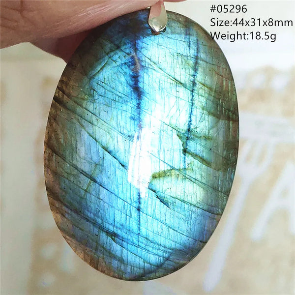 Blue Light Labradorite Pendant-ToShay.org