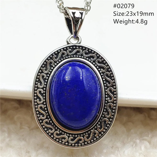 Blue Lapis Lazuli Pendant-ToShay.org