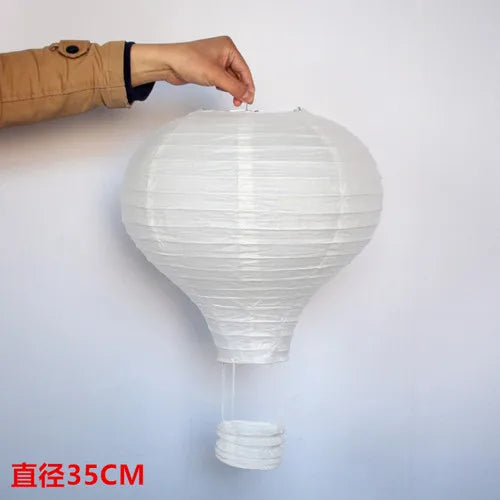 White Air Balloon Lantern-ToShay.org